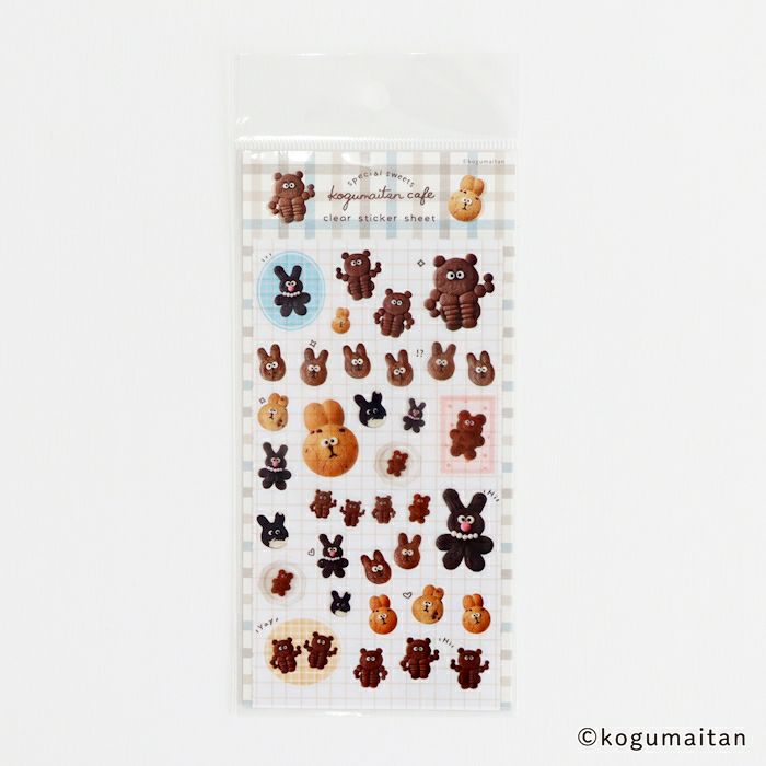 透明ｼｰﾙｼｰﾄ ｸﾏｯｽﾙ こぐまいたん