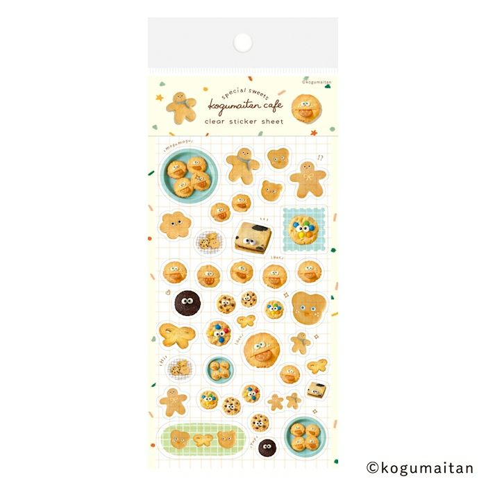 透明ｼｰﾙｼｰﾄ ぱくべぇー こぐまいたん