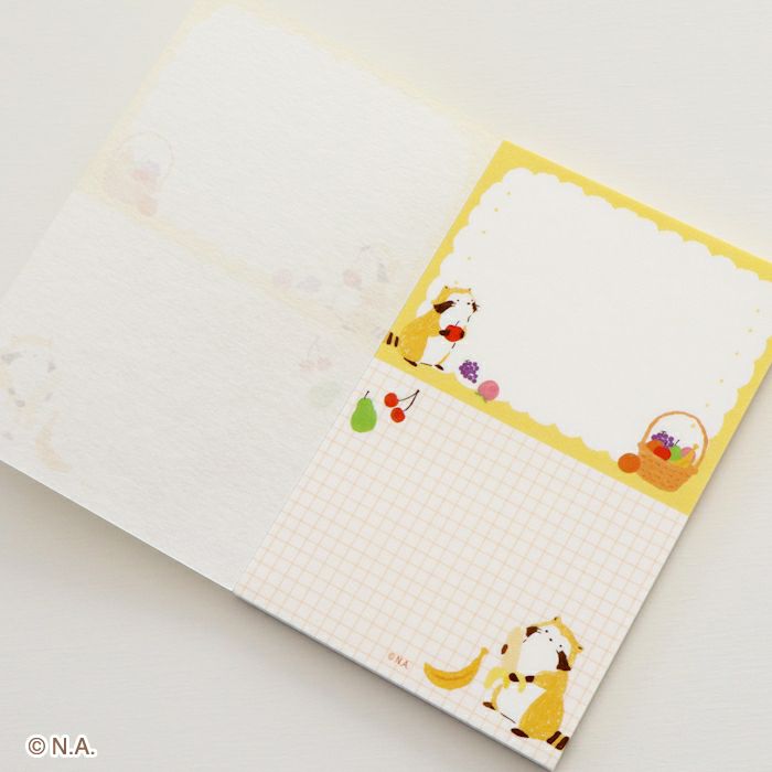 ｵﾝﾗｲﾝ限定 ﾆｺｲﾁmemo ﾗｽｶﾙ ﾌﾙｰﾂ | 古川紙工公式オンラインショップ